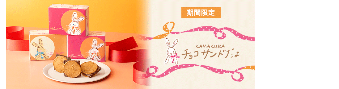 期間限定「鎌倉チョコサンドだょ」3個入